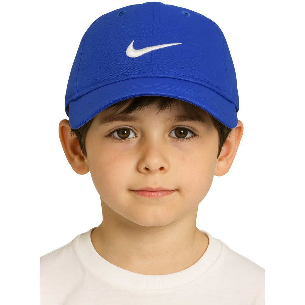 Nike Youth Embroidered Swoosh Game Royal Baseball Cap Size 4/7 Adjustable New